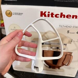 KitchenAid White Mixer Paddle Attachment